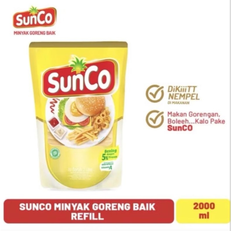 

MINYAK GORENG SUNCO 2 LITER POUCH