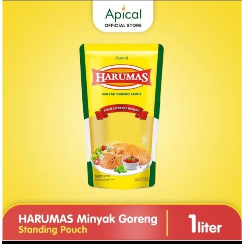 

MINYAK GORENG HARUMAS 1 LITER POUCH