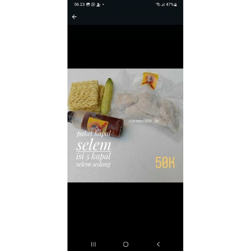 

Pempek Kapal Selem Frozen pempek palembang ikan tengiri asli