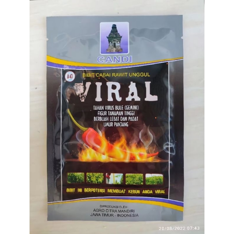 benih Cabe Rawit Tahan Virus VIRAL 10gr