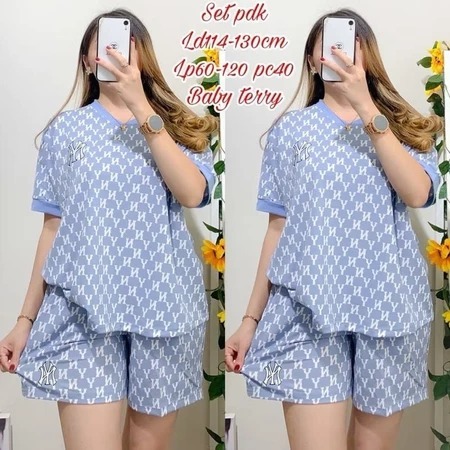 Penawaran Terbatas SetCel Wanita Pendek Babyterry Importt, Setcel Blink, Setcel Bling-bling, Setcel