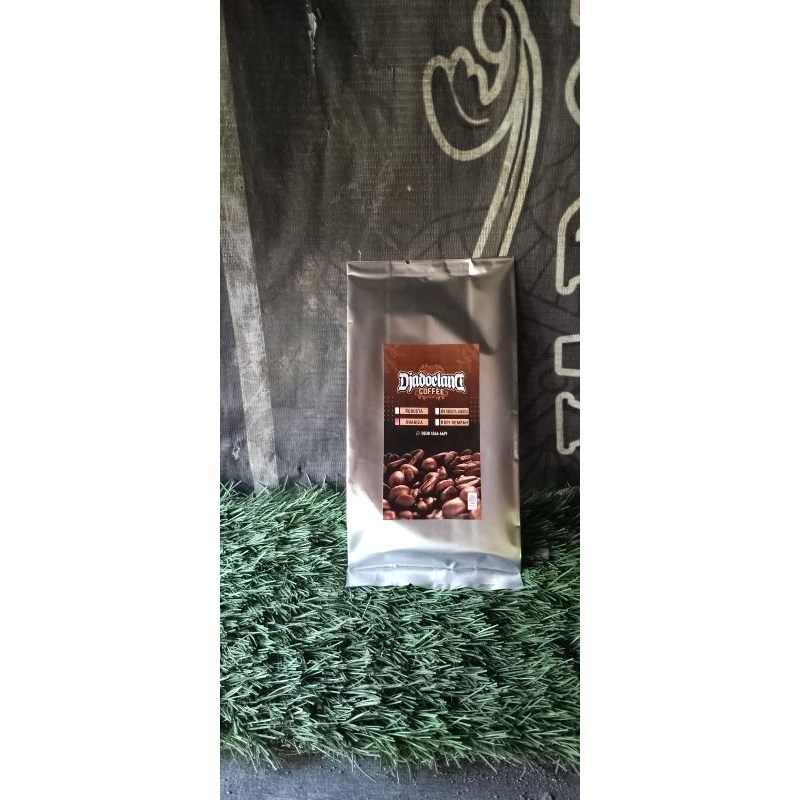 

Bubuk Kopi Hitam Halus Dark Roast Murni Arabika Robusta 100g