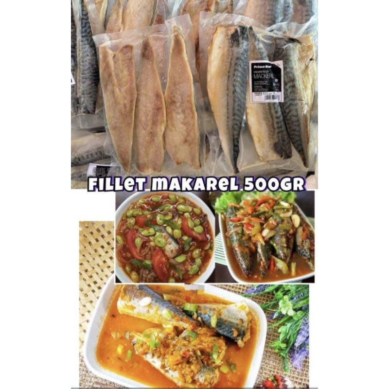 

Ikan makarel fillet 500 gr