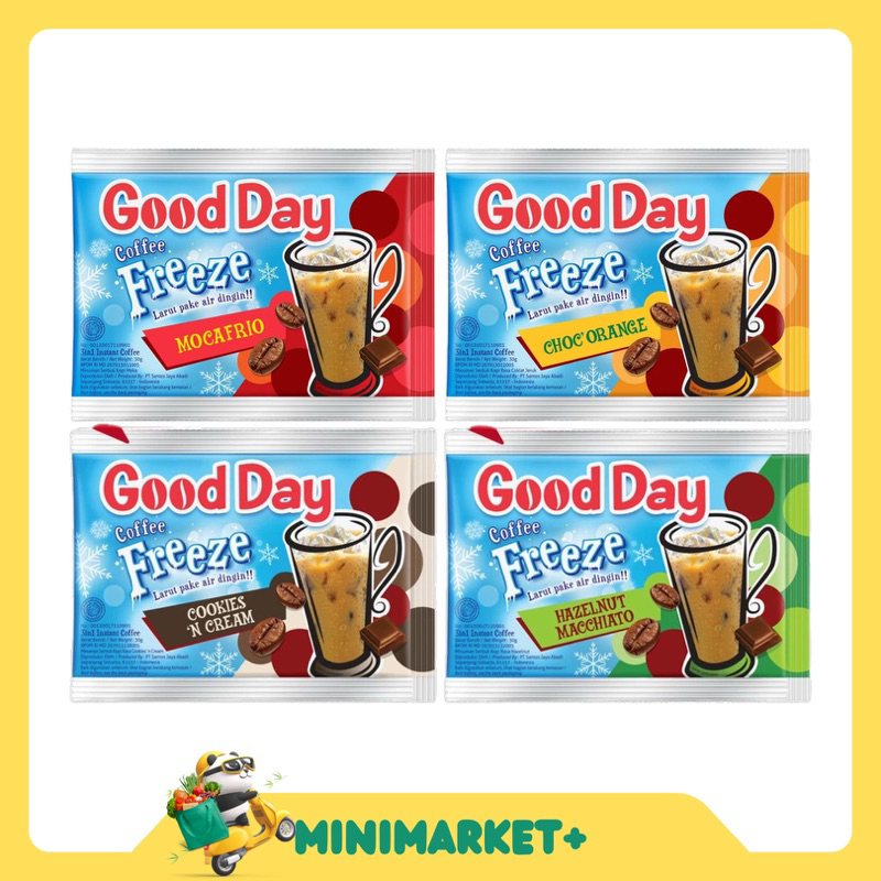 

GOOD DAY COFFEE FREEZE 5 x 30GR