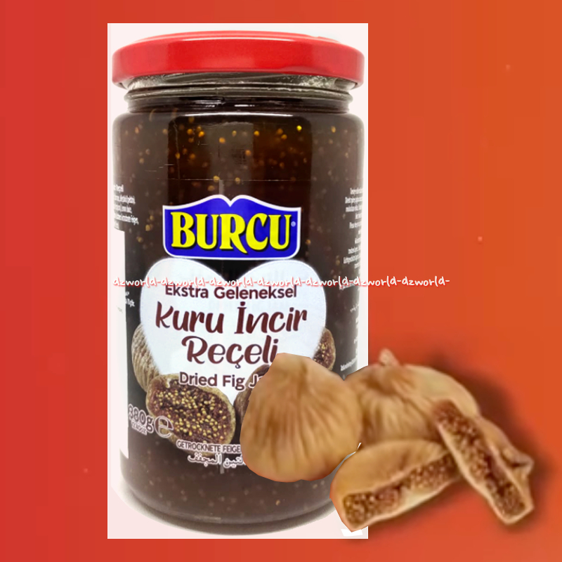 

Burcu 380gr Kuru Incir Receli Dried Fig Jam Selai Jar Selai Buah Tin Baik Untuk Kesehatan Produk Turki