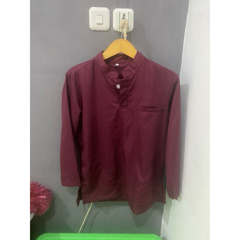 Baju Ok dan Celana Lengan Panjang Seragam perawat oka jaga scrub medis dokter PRELOVED