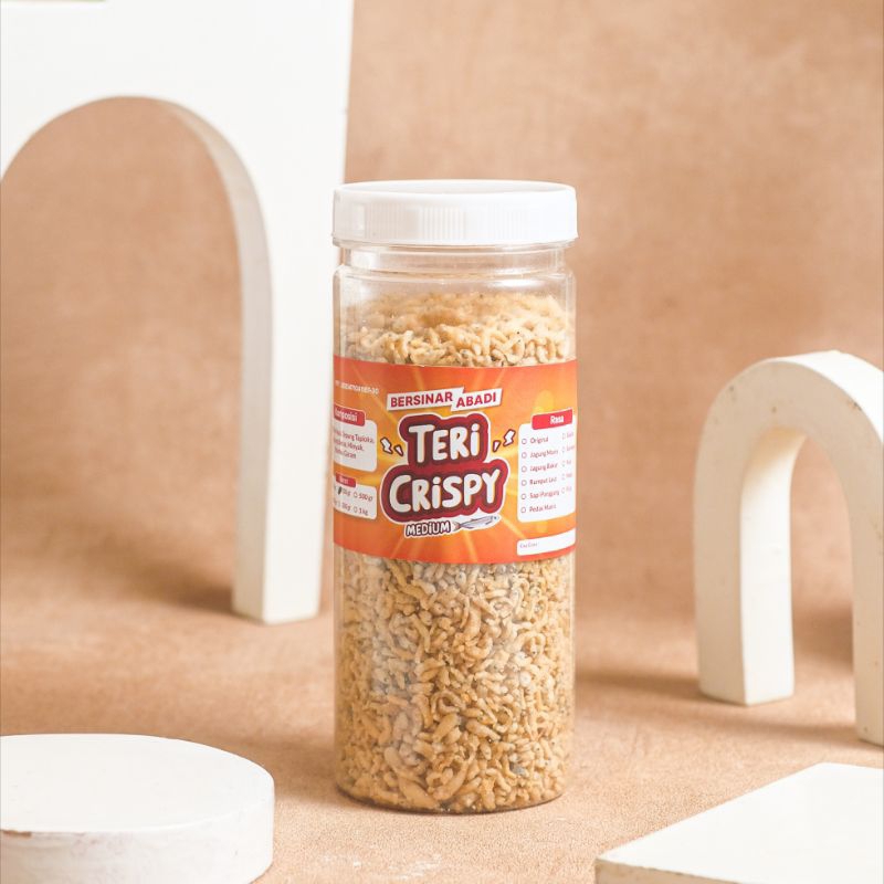 

[TERI MEDIUM ANEKA RASA TOPLES 150GR] TERI CRISPY NON MSG ENAK GURIH