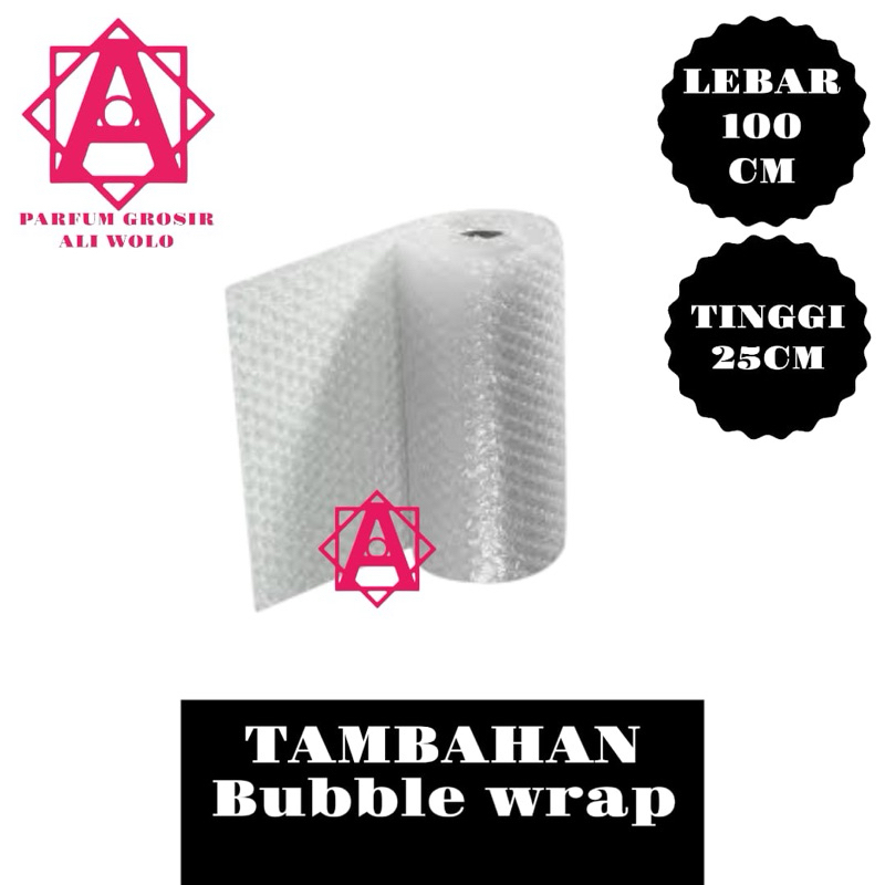 

BUBBLE WRAP | 100CM | TINGGI 25CM