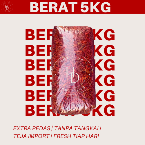 

Cabe Kering Merah 5KG/1BALL