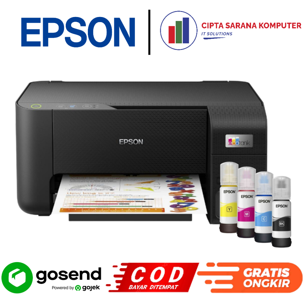 Printer Epson L3210 | Epson EcoTank L3210 A4 All-in-One Ink Tank Printer