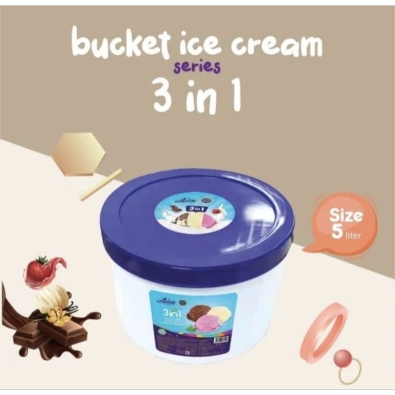 

AICE ICE CREAM 5 LITER 3 RASA