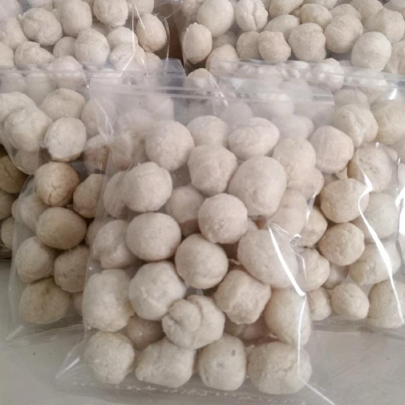 

kerupuk bakso ikan 3bungkus kerupuk ikan tengiri fresh Snack Makanan Krupuk