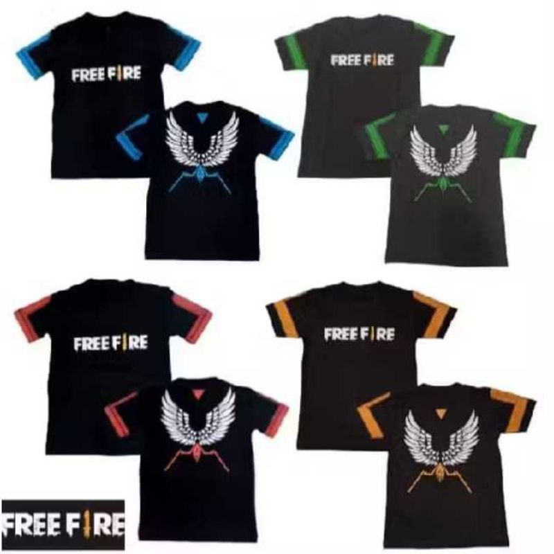 baju anak free fire ff game angel calca