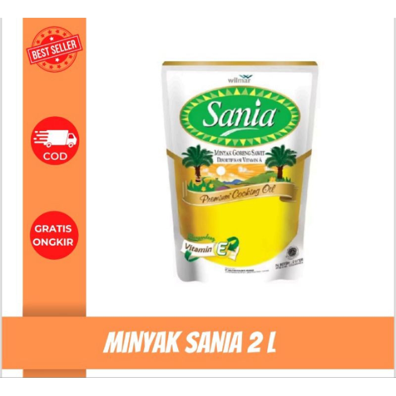 

Minyak Goreng Sania 2 Liter Pouch