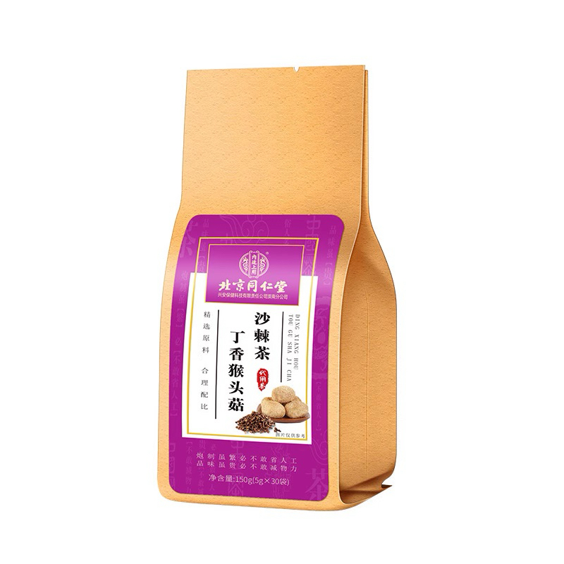 

[TRIAL PACK] Teh Kesehatan Lambung, Stomach Nourishing Tea, Beijing Tong Ren Tang Hericium, Sea Buckthorn, Clove, Gastrointestinal Warming, Stomach Nourishing Health Tea Stomach-boosting Tea 北京同仁堂猴头菇丁香沙棘茶