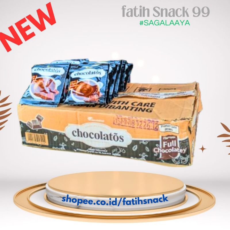 

CHOCOLATOS DRINK SACHET ISI 8 RCG X 10 SCH X 26G RASA FULL CHOCOLATE SMOOTH VANILLA LATTE CREAMY MACHA