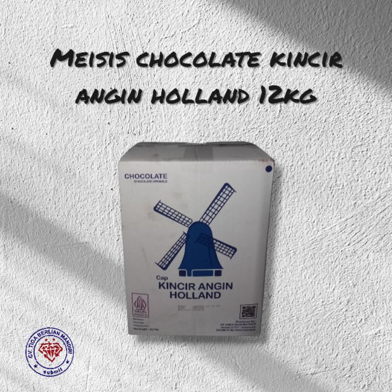 

MEISIS CHOCOLATE KINCIR ANGIH HOLLAND 12,5KG/1KARTON
