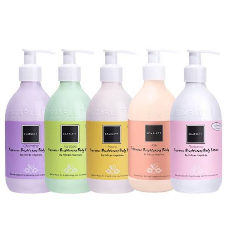 body lotion scarlet