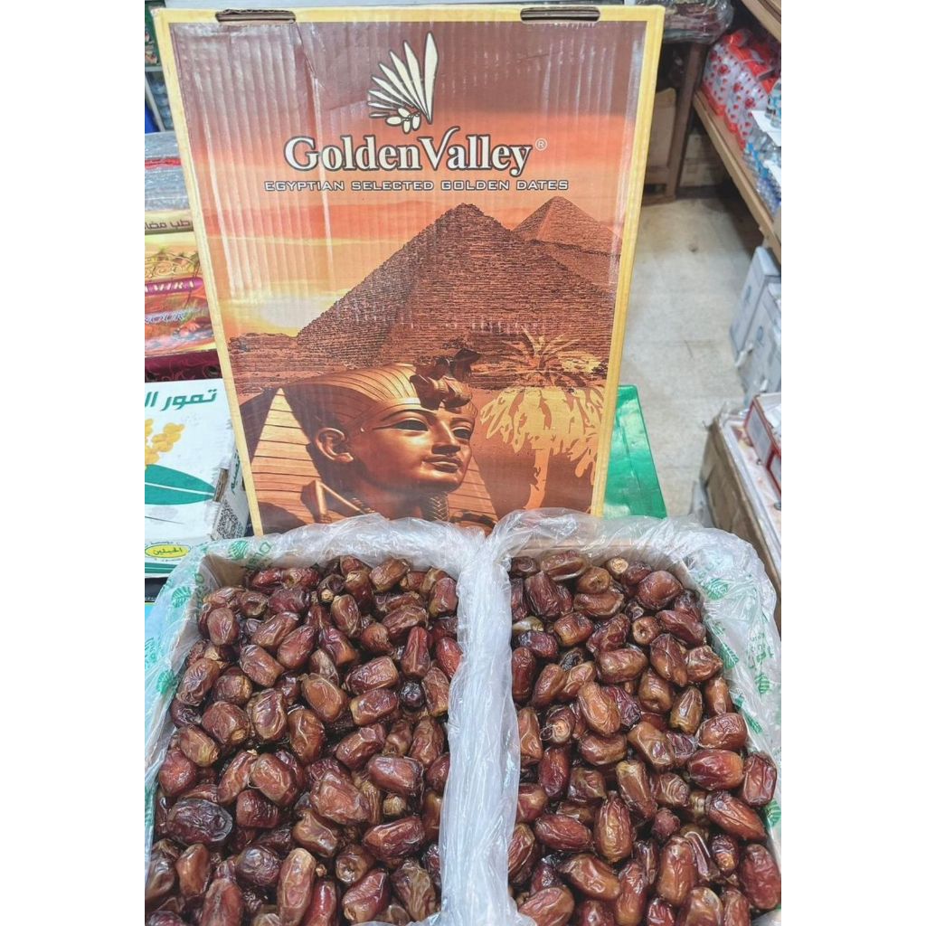 

Kurma Madu Mesir Golden Valley Super Premium Ukuran 10kg