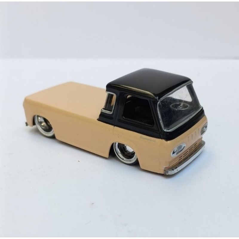 jada toys 1965 ford econoline pickup loose diecast 1/64 (t)