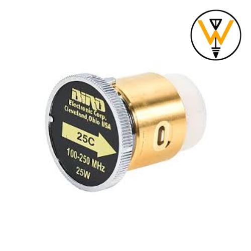 BIRD 25C ELEMENT 25W 100-125MHZ THRULINE ELEMENT WATTMETER BIRD 25 C