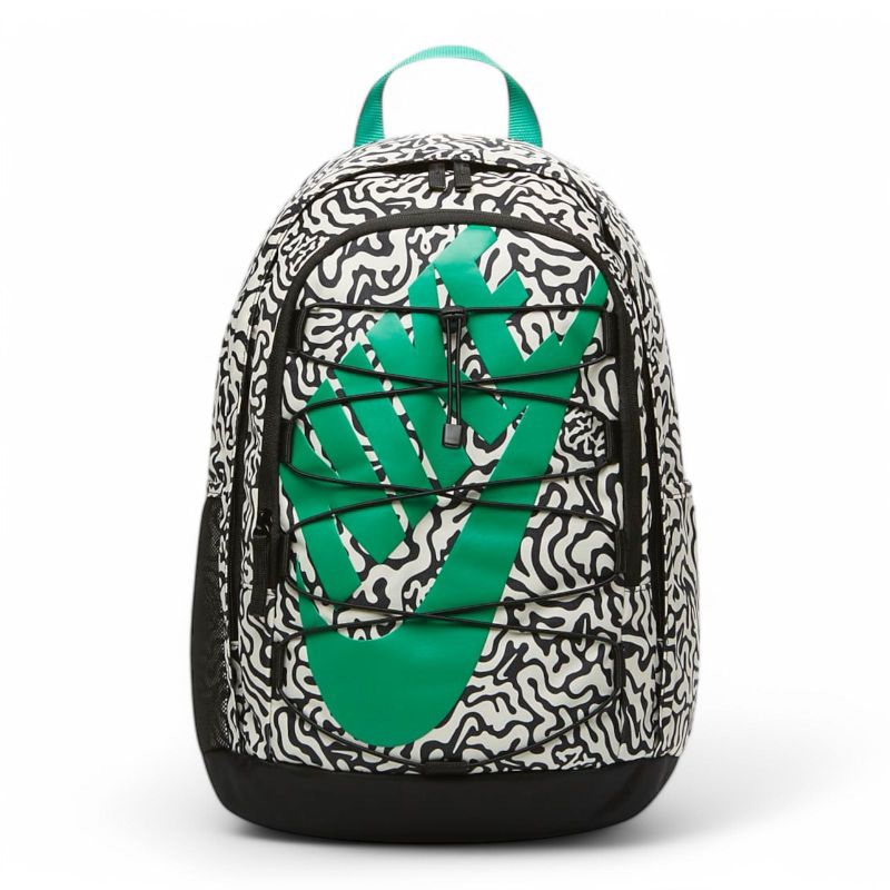 Tas Ransel , Nike Hayward Backpack 26L Coconut Milk Black - Stadium Green 100% Original