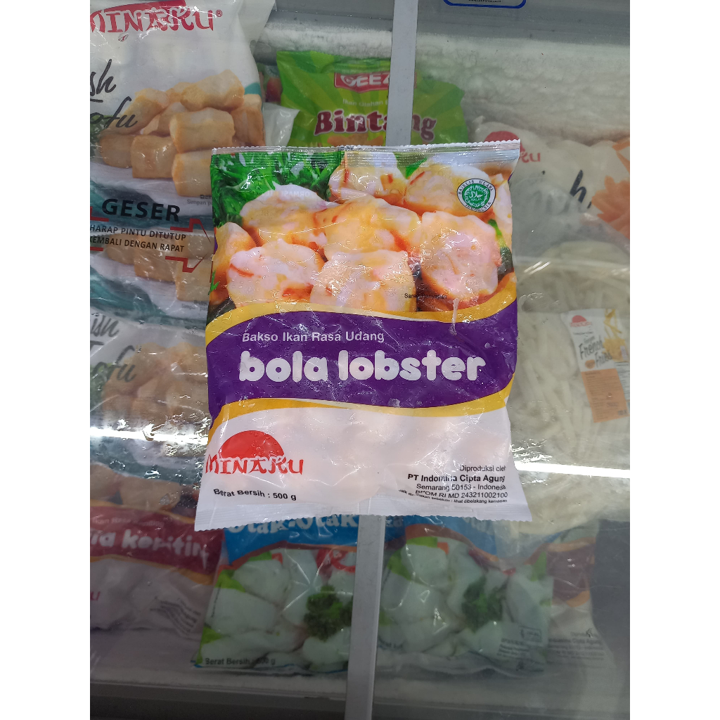 

Frozenfood MINAKU Bola Lobster 500gr