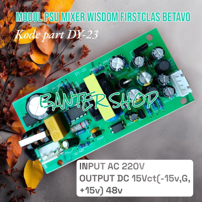 modul psu mixer wisdom huper firstclas psu mixer dy-23 (8chanel)