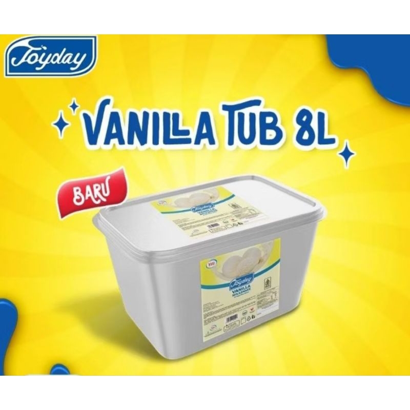 

ice cream joyday vanila 8 liter eskrim joyday es krim Joy day ice cream murah bekasi