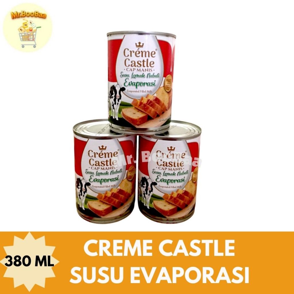 

Creme Castle Susu Evaporasi 380Ml/Susu Evaporasi