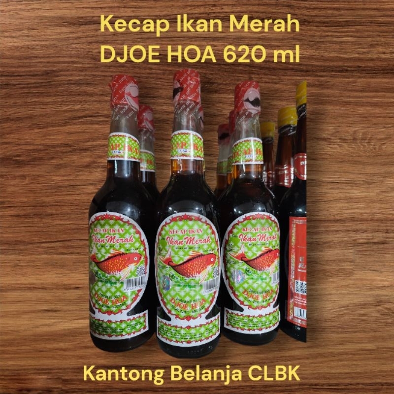 

Kecap Ikan Merah DJOE HOA 620ml