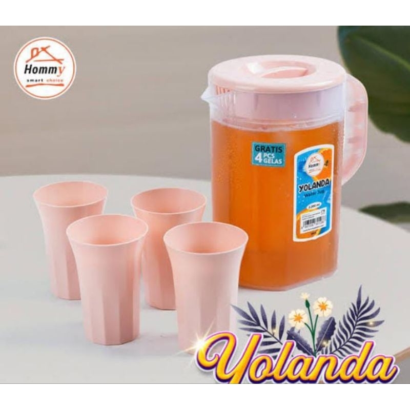 Satu Set Teko Dan Gelas