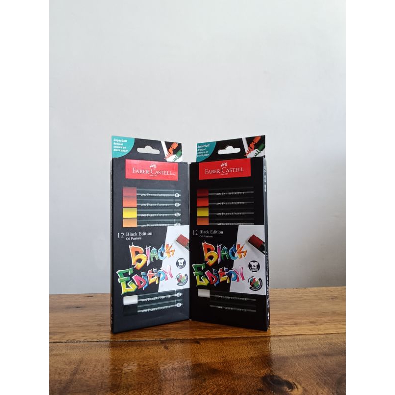 

FABER CASTELL 12 BLACK EDITION OIL PASTELL