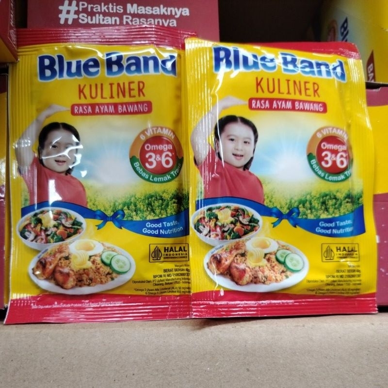 

Blue band kuliner Rasa Ayam bawang 40 gram