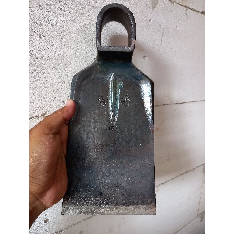 cangkul baja dangir kecil tajam anti lengket