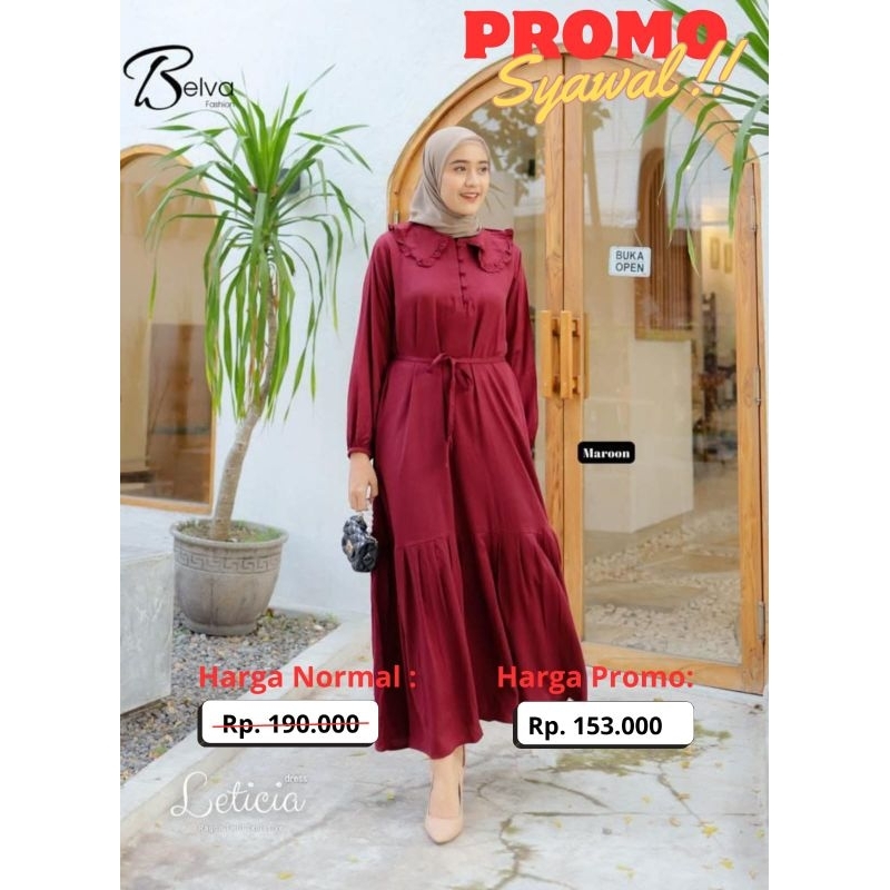 Leticia Dress - BELVA FASHION