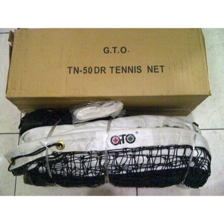 Net Tenis Lapangan Gto TN 50DR Original Seling Baja 2mm