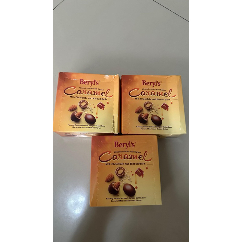 

Beryl's Caramel Milk Chocolate and Biscuit Balls Original Malaysia