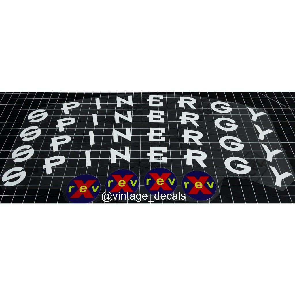 decals replacement Rims Velg SPINERGY