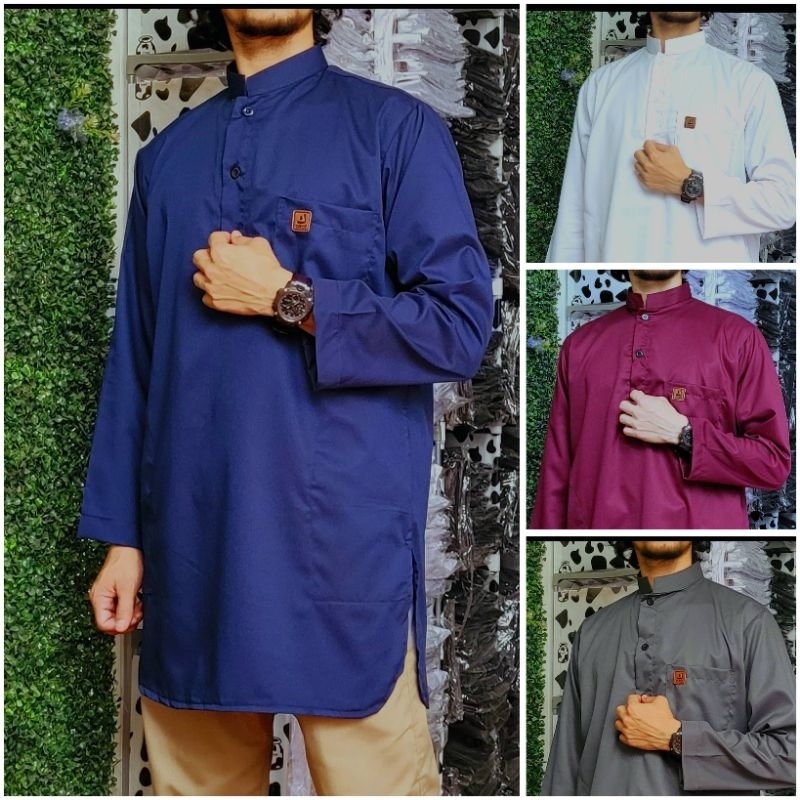 Baju koko pria model pakistan lengan panjang