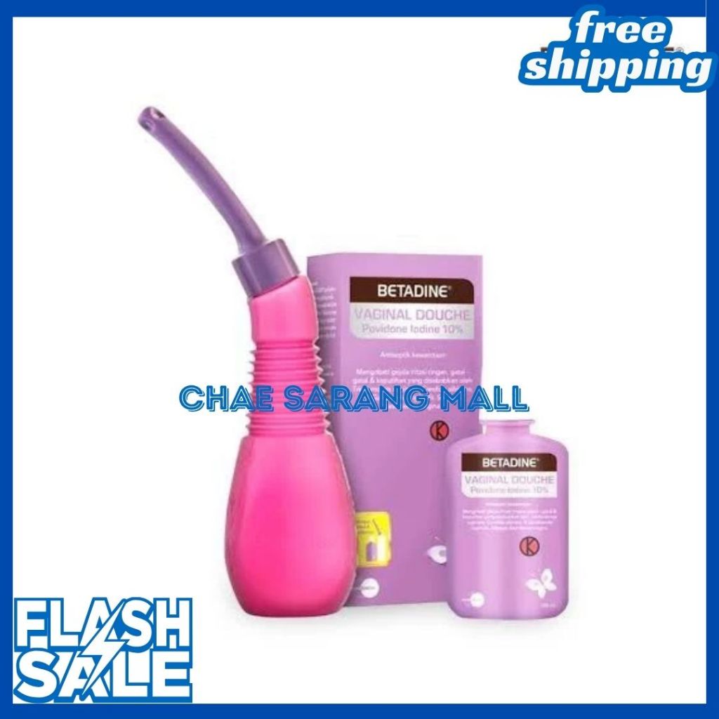 Betadine  pembersih daerah kewanitaan Douche 100 Ml