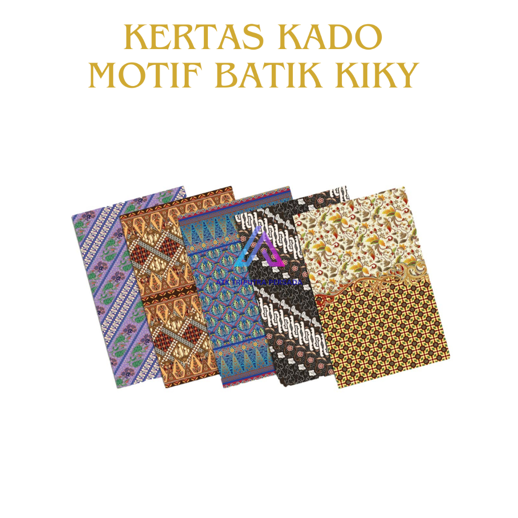

Kertas Kado KIKY Motif Batik – Elegan & Unik untuk Segala Acara