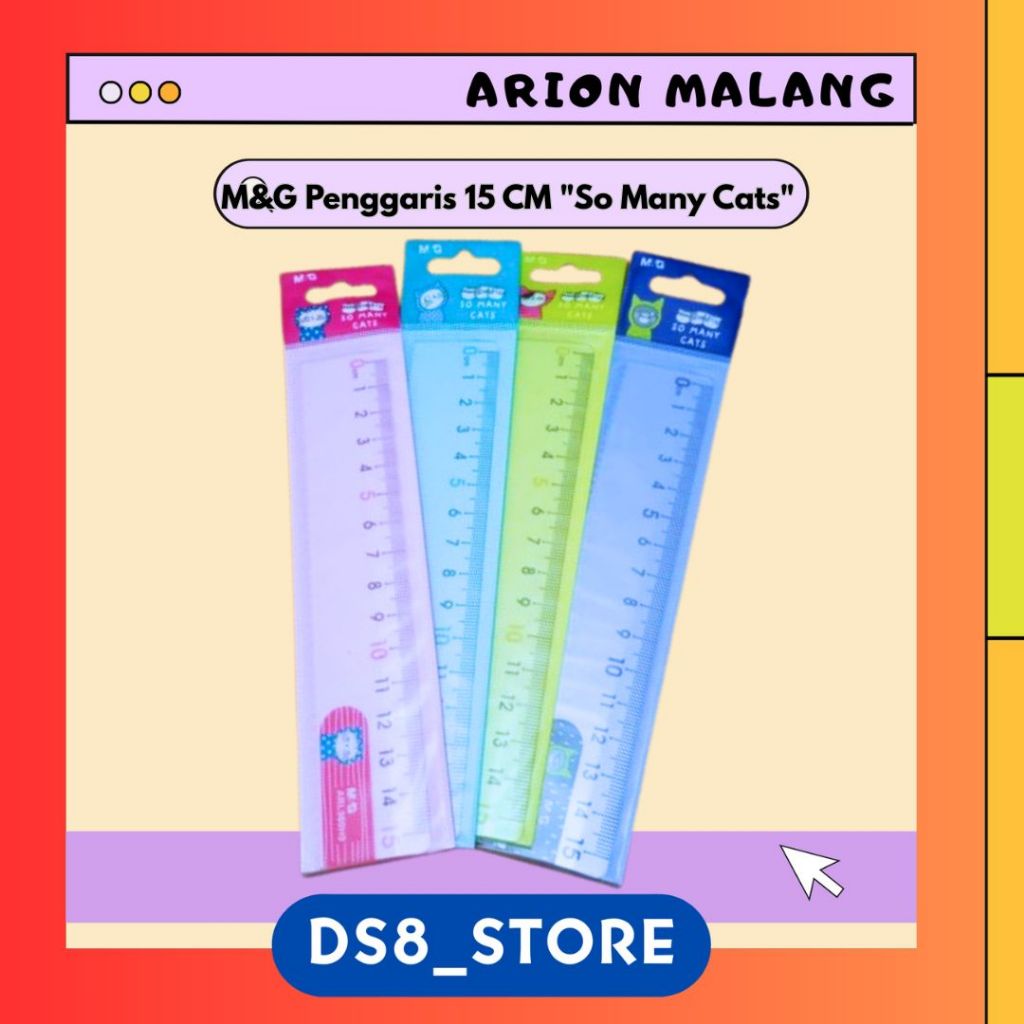 

M&G Penggaris 15 CM "So Many Cats" ARL960H9