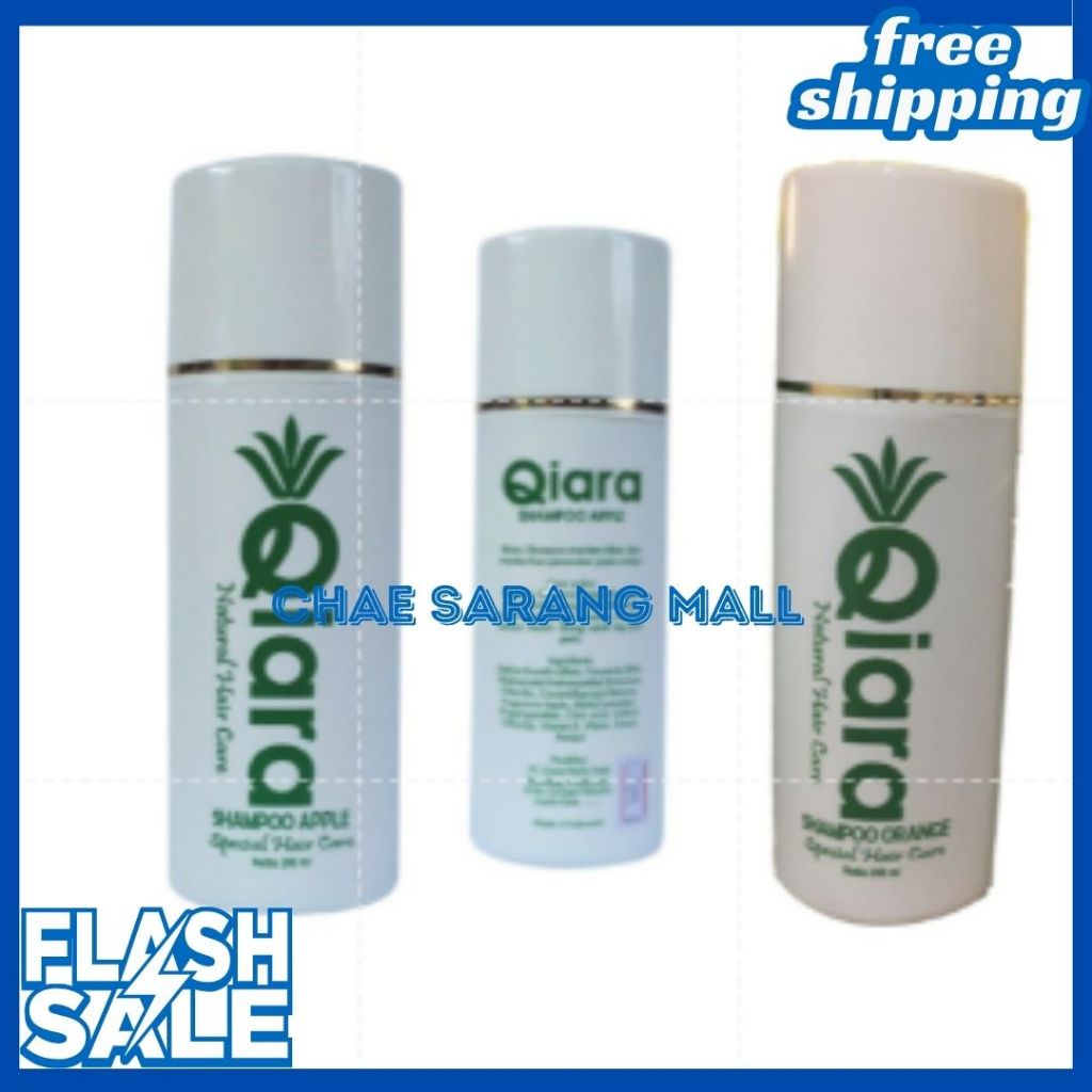 SHAMPO QIARA ORANGE - SHAMPO QIARA APPLE - QIARA SHAMPO HERBAL