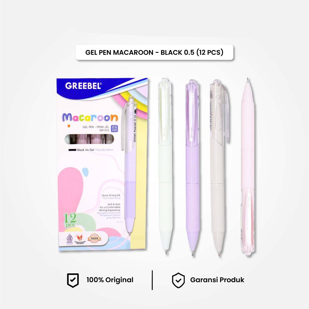

PULPEN GREEBEL MERK MACAROON 0.5 MM GP-512