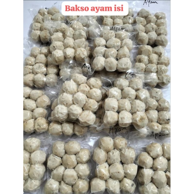 

baso ayam isi homemade by mamajet