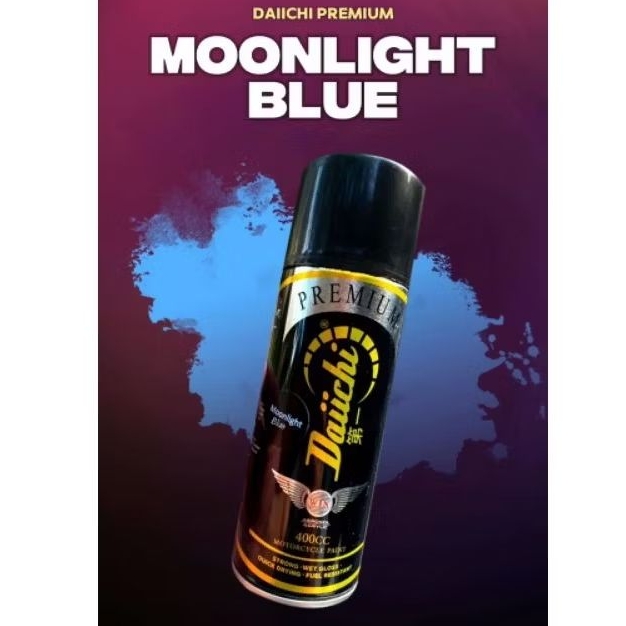 Pilok Biru Moonlight Blue Daiichi Premium Cat Semprot Sepeda Motor Mobil