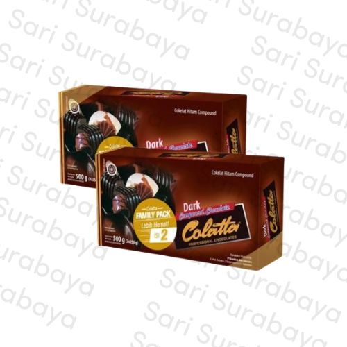 

Colatta Dark Compound 500gr (Family Pack isi 2 Pcs x 250gr)
