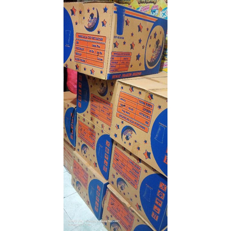 gelas 22 Oz & 18 Oz olala merak