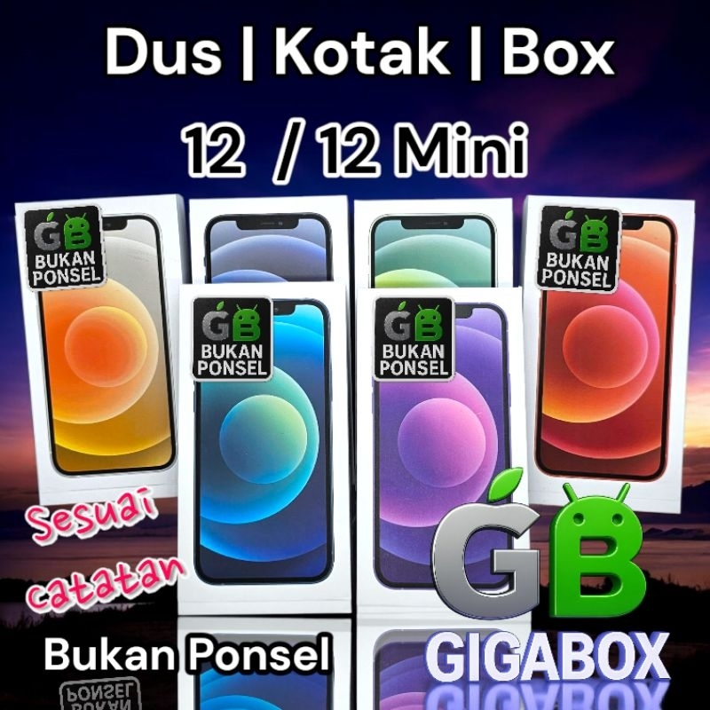 

D3v!! (Sesuai Catatan) Dus Kardus Box 12 / 12 Mini Kemasan Premium Dan Elegan